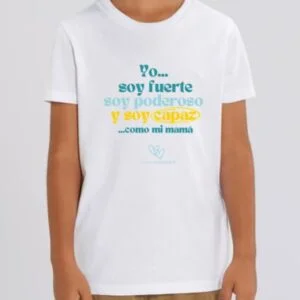 Camiseta PODEROSA niño (regalo)