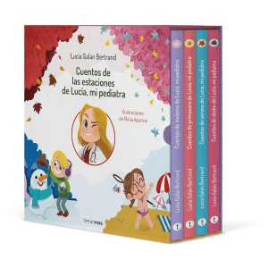 Estuche de cuentos de Lucía mi pediatra