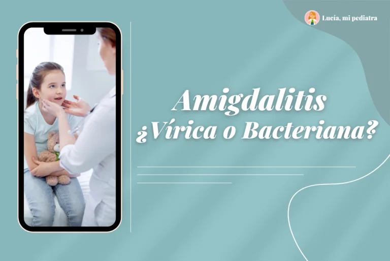Diferencia entre amigdalitis vírica y  bacteriana