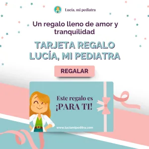 Tarjeta regalo Lucía, mi pediatra