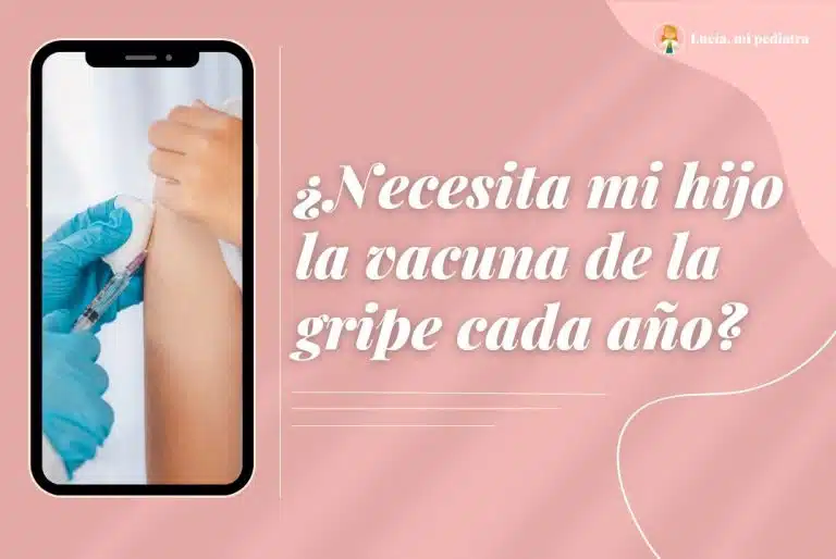 ¿Necesita mi hijo la vacuna de la gripe cada año?