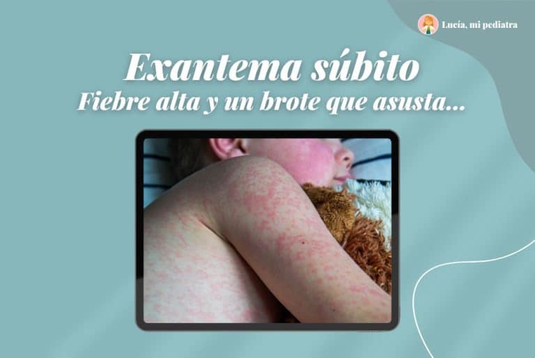 Exantema súbito: fiebre alta y un brote que asusta