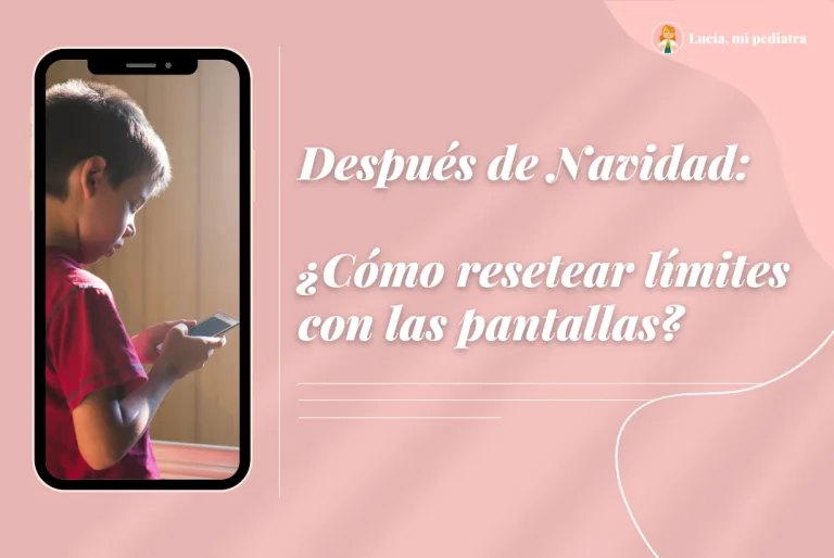 Después de Navidad: cómo resetear límites con las pantallas