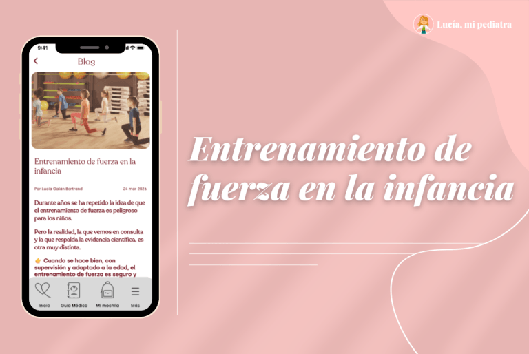 Entrenamiento de fuerza en la infancia