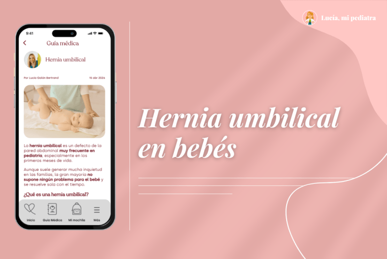 Hernia umbilical en bebés