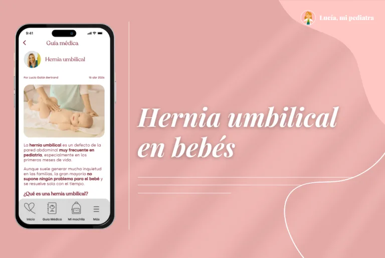 Hernia umbilical en bebés