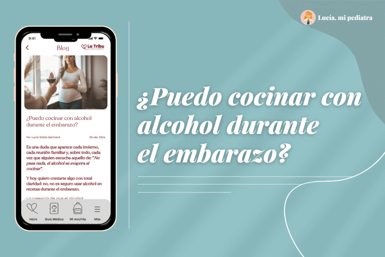 ¿Puedo cocinar con alcohol durante el embarazo?