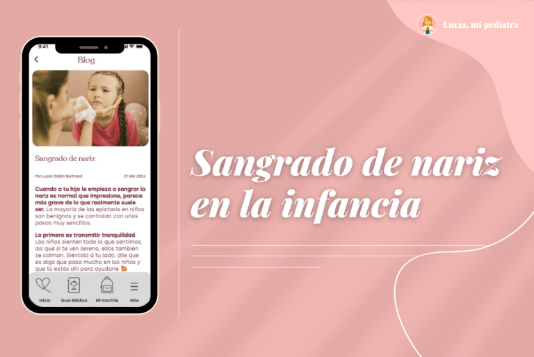 Sangrado de nariz en la infancia