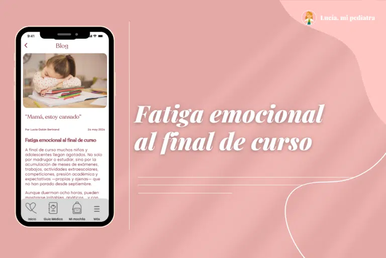 Fatiga emocional al final de curso