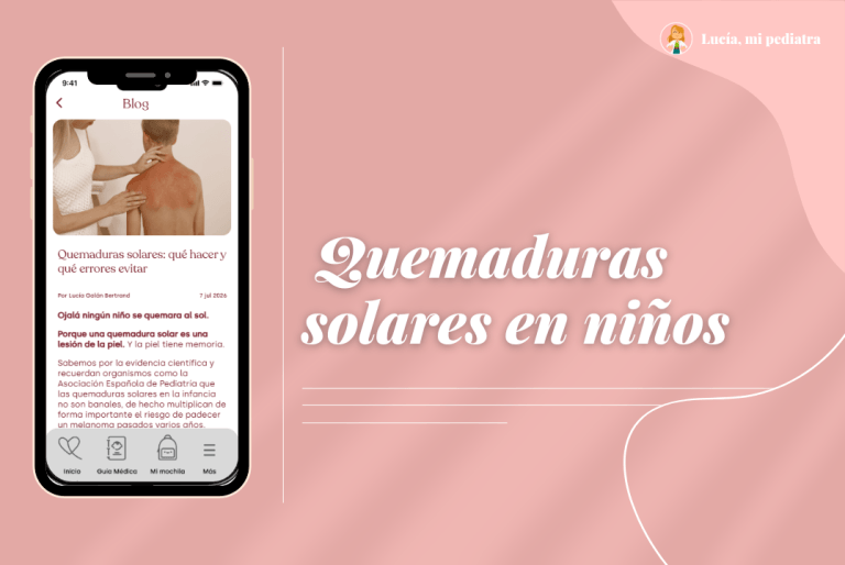 Quemaduras solares en niños