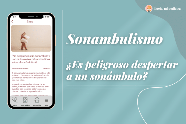 Sonambulismo infantil: ¿es peligroso despertar a un sonámbulo?