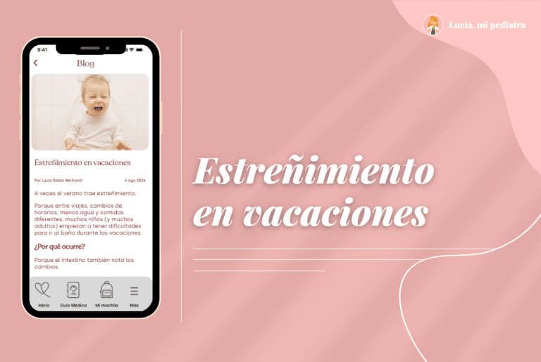 Estreñimiento en vacaciones